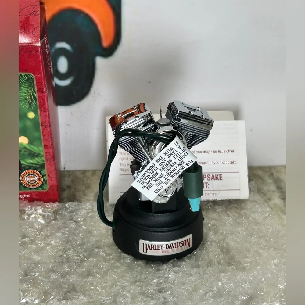 Harley Davidson Twin Engine Hallmark Keepsake Ornament
